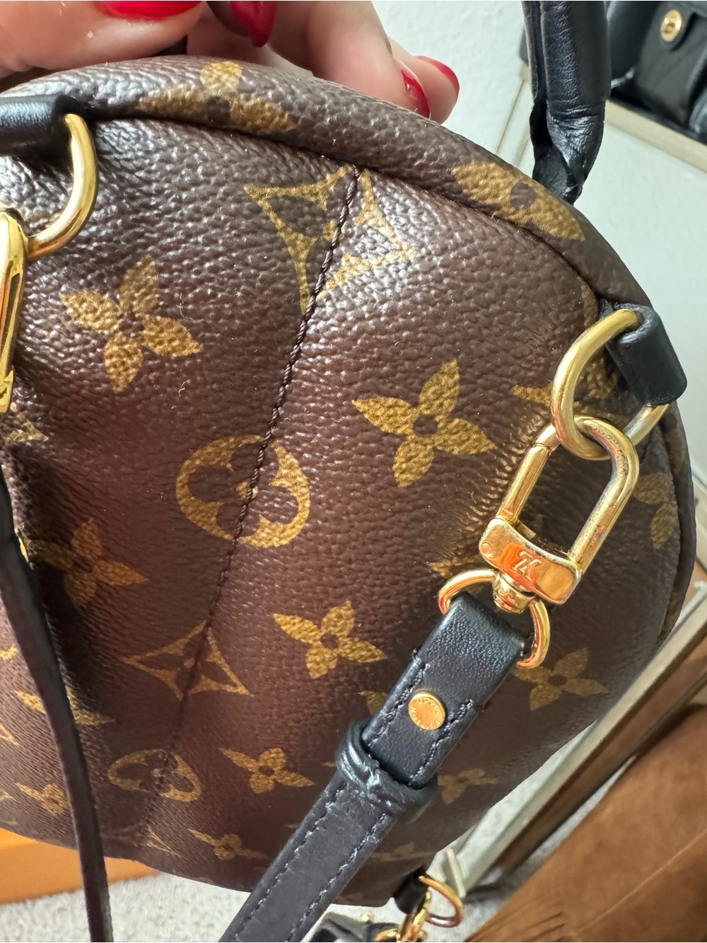 Louis Vuitton Palm Springs mini Backpack - Picture 9 of 12